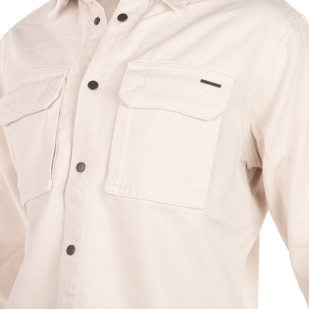 CAMICIA UOMO ANTONY MORATO REGULAR FIT MOD. "BOB" - COL. GESSO