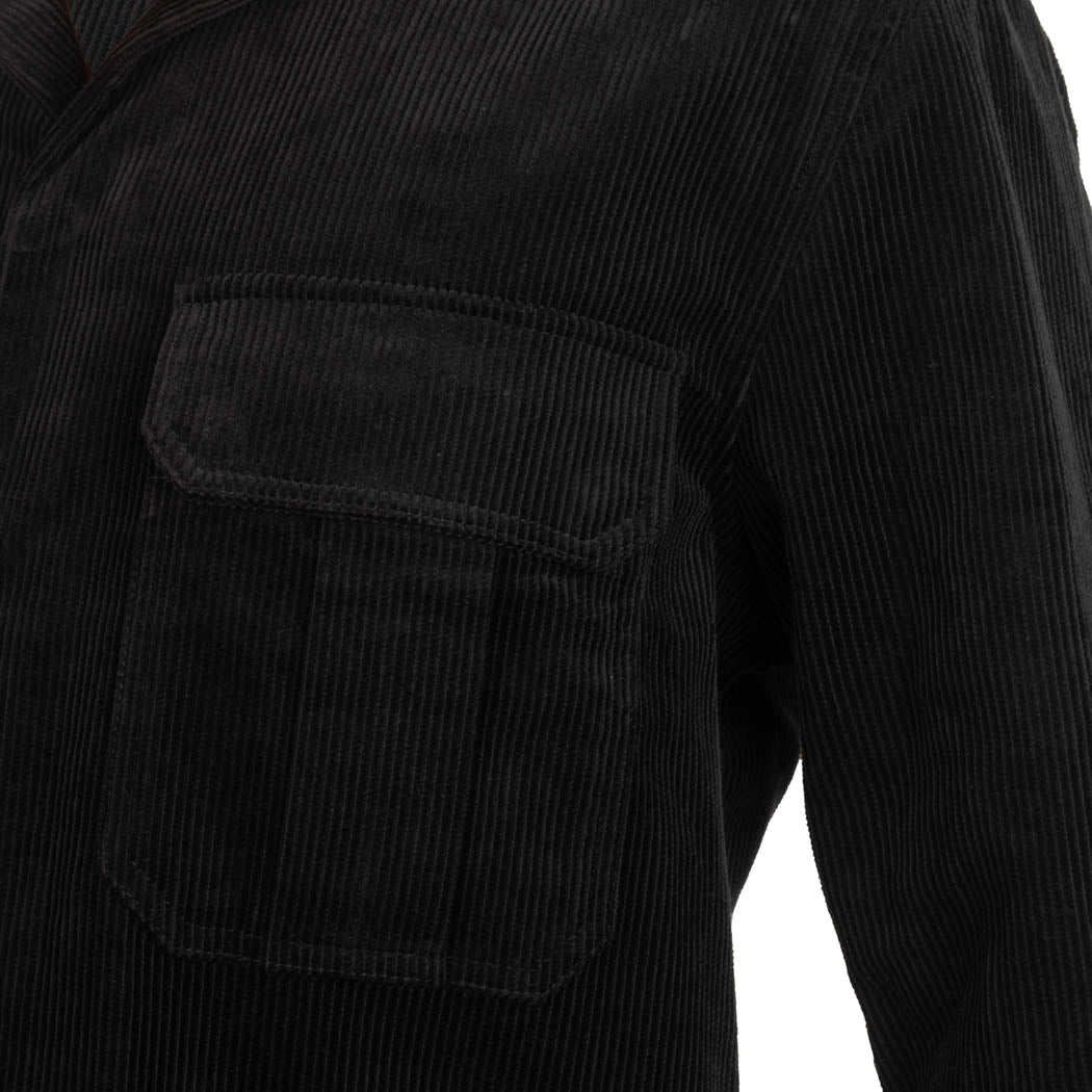 CAMICIA UOMO ANTONY MORATO IN VELLUTO A COSTINE - COL. NERO