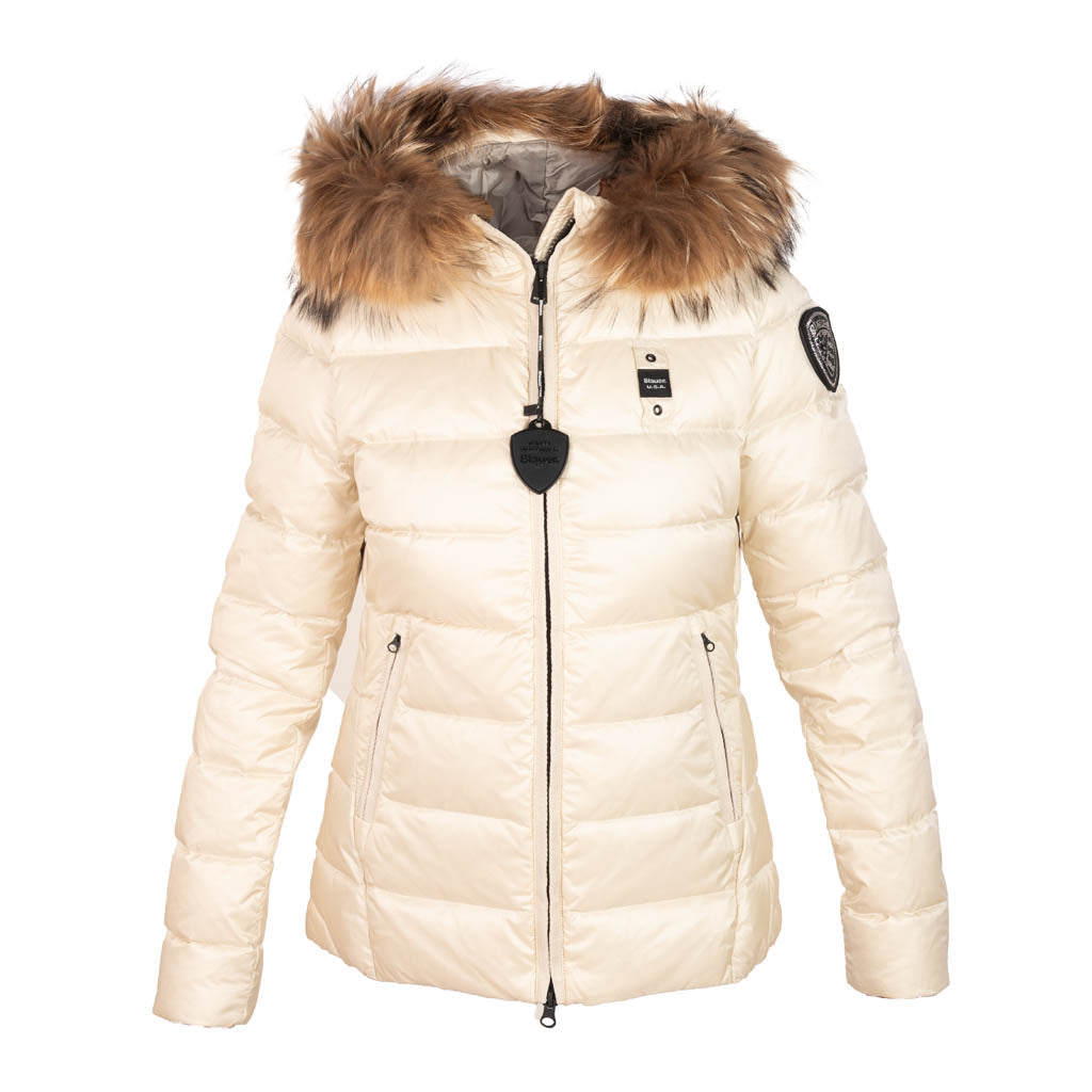 PIUMINO DONNA BLAUER A RIGHE MOD. "ARCADIA" - Colori disponibili: 2
