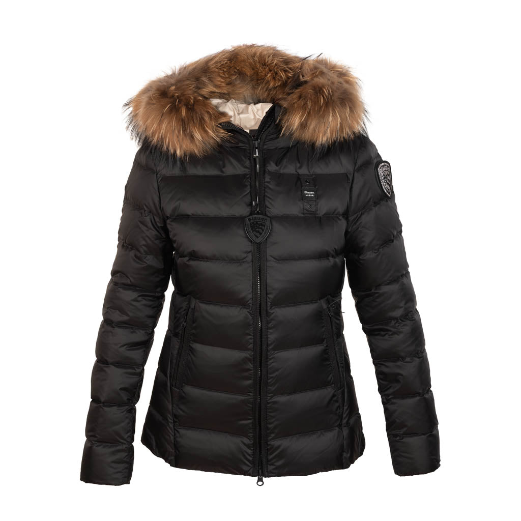PIUMINO DONNA BLAUER A RIGHE MOD. "ARCADIA" - Colori disponibili: 2