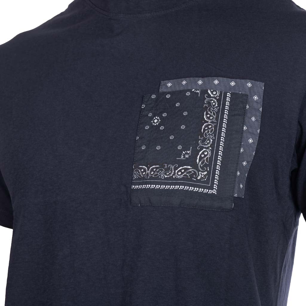 T-SHIRT UOMO BOOMBOGIE CON DOPPIO TASCHINO BANDANA - Colori disponibili: 2