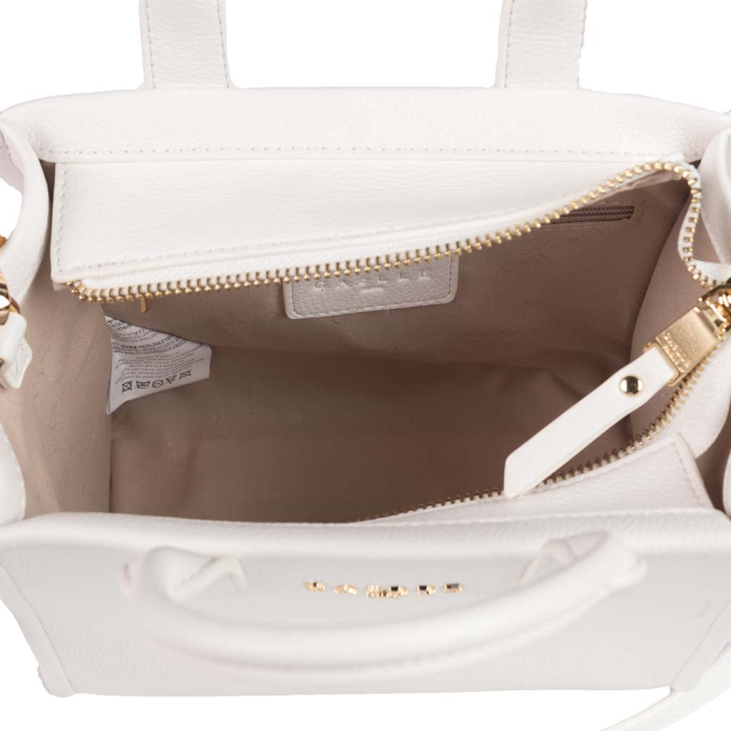 MINI SHOPPER DONNA GAELLE IN ECOPELLE - COL. BIANCO