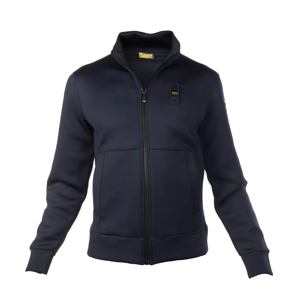 FELPA UOMO BLAUER IN SCUBA MOD. "HALBORN" - Colori disponibili: 2