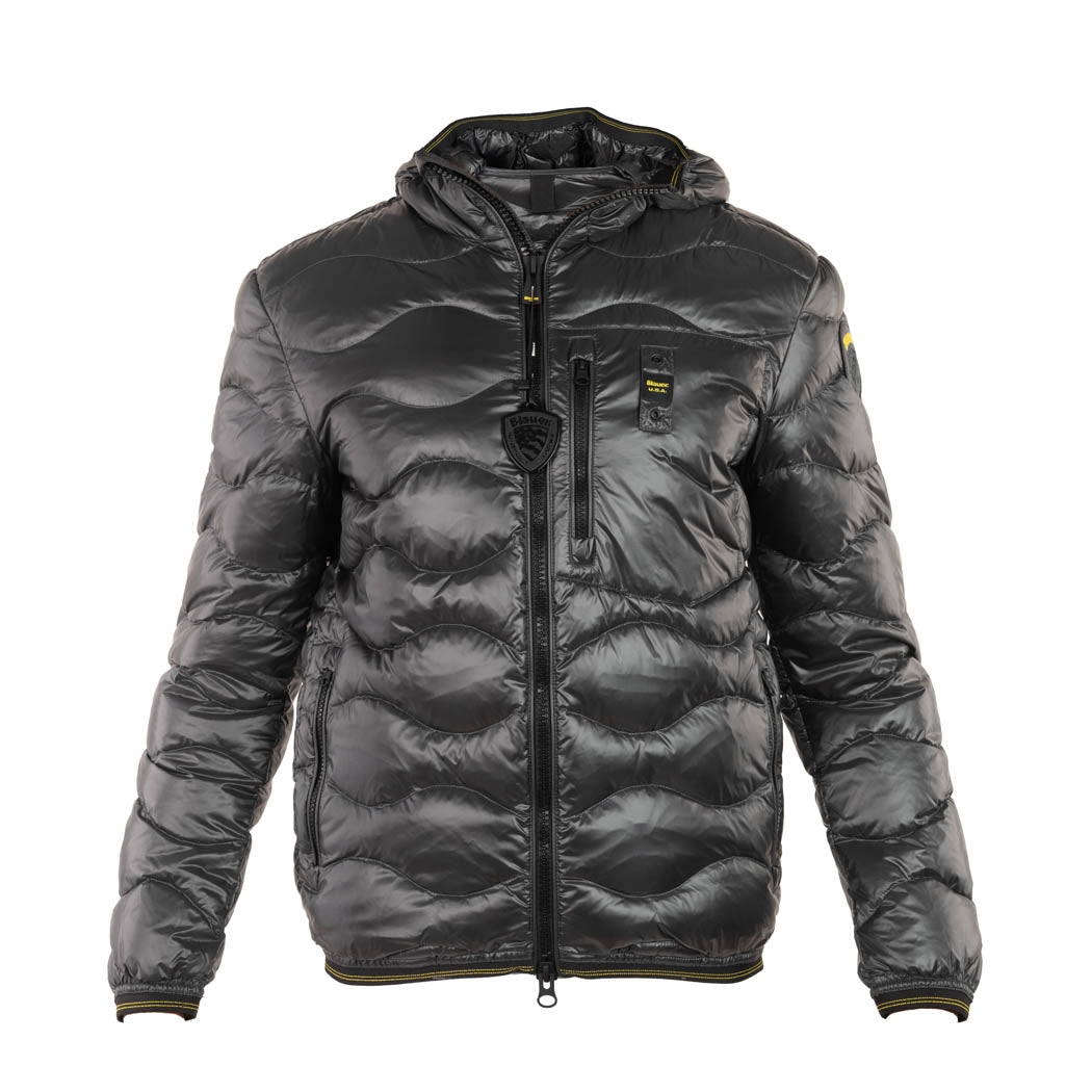 PIUMINO UOMO BLAUER AD ONDE MOD. "WAVE" - Colori disponibili: 2