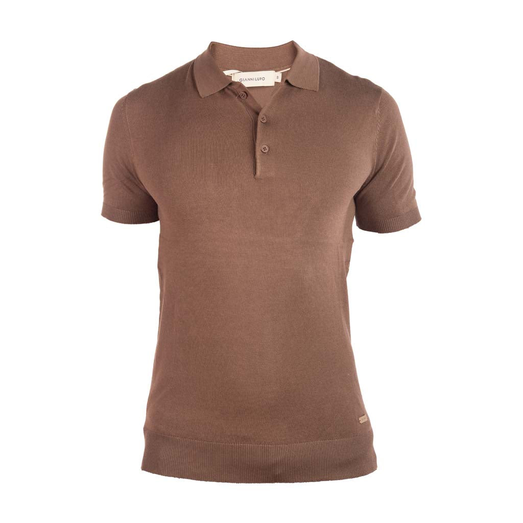 POLO UOMO GIANNI LUPO IN MAGLIA MUSCLE FIT - Colori disponibili: 2