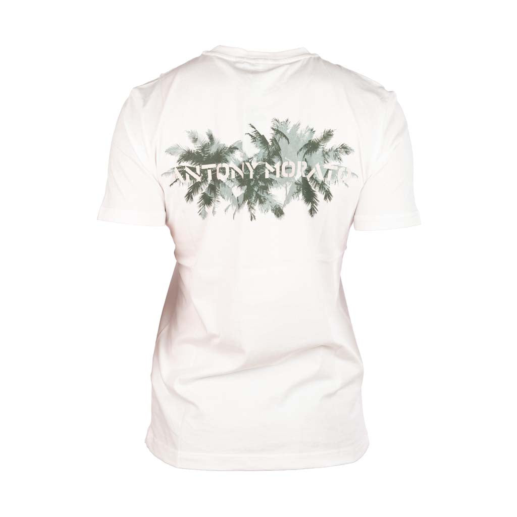 T-SHIRT ANTONY MORATO REGULAR FIT IN JERSEY DI COTONE CON STAMPA FLORAL - Colori disponibili: 2