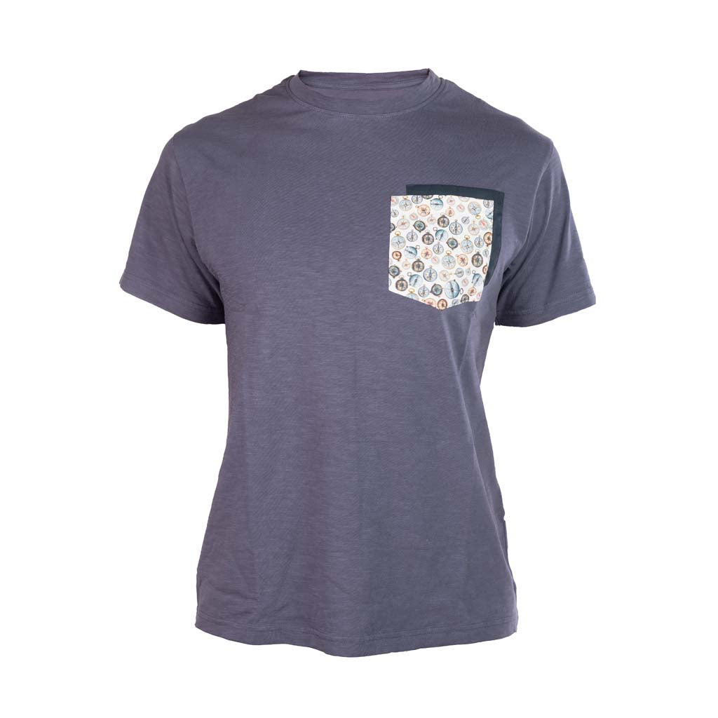 T-SHIRT UOMO BOMBOOGIE CON DOPPIO TASCHINO CON FANTASIA - Colori disponibili: 2