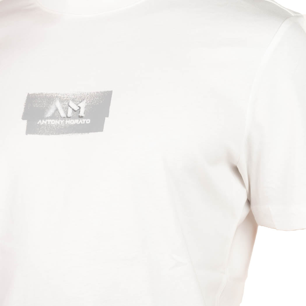 T-SHIRT UOMO ANTONY MORATO IN JERSEY DI COTONE REGULAR FIT CON LOGO - Colori disponibili: 2