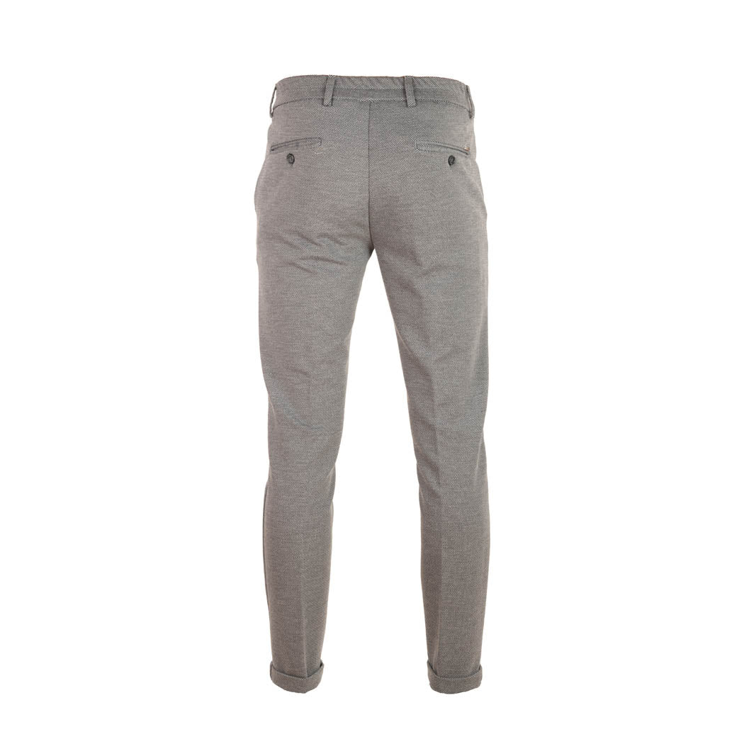PANTALONE UOMO GIANNI LUPO CON TASCHE ALL'AMERICANA - COL. GRIGIO SCURO