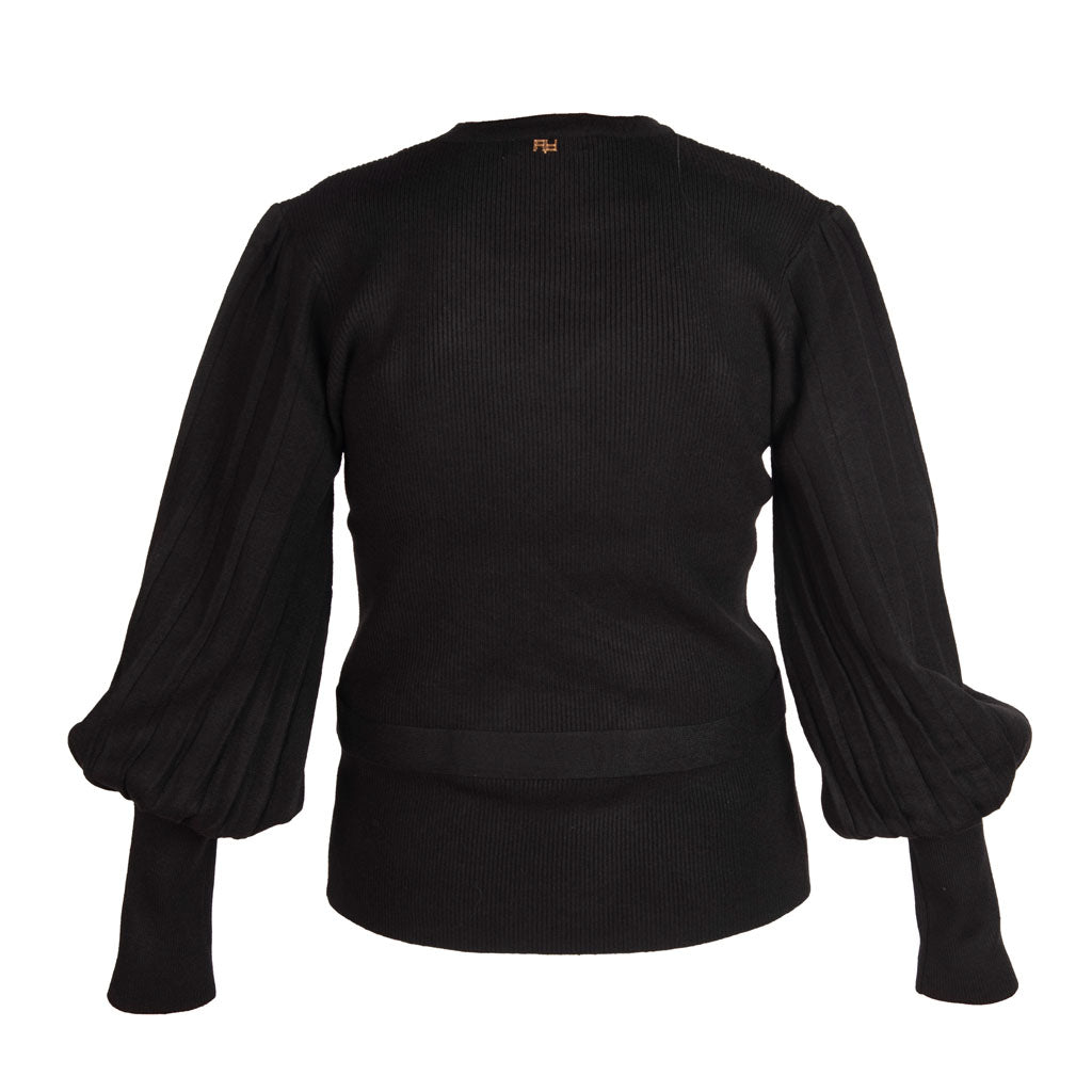 MAGLIA DONNA ARTIGLI CON MANICHE PLISSE' - Colori disponibili: 2