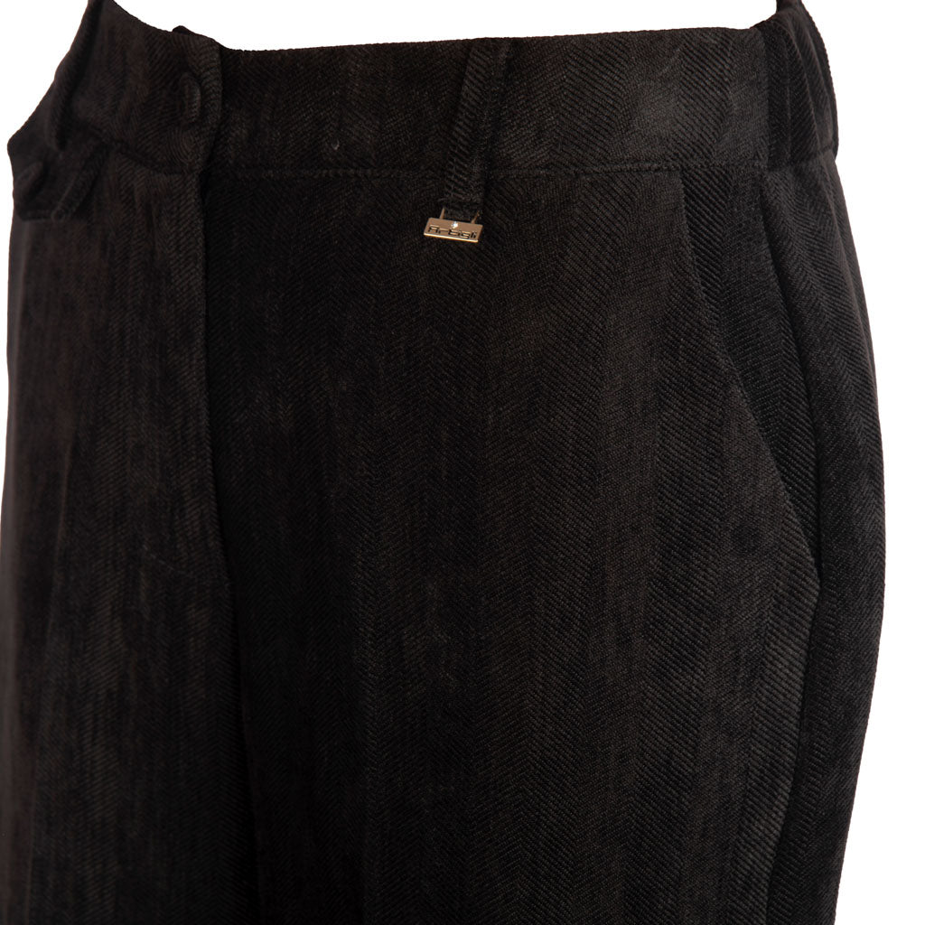 PANTALONE PALAZZO DONNA ARTIGLI - COL. NERO