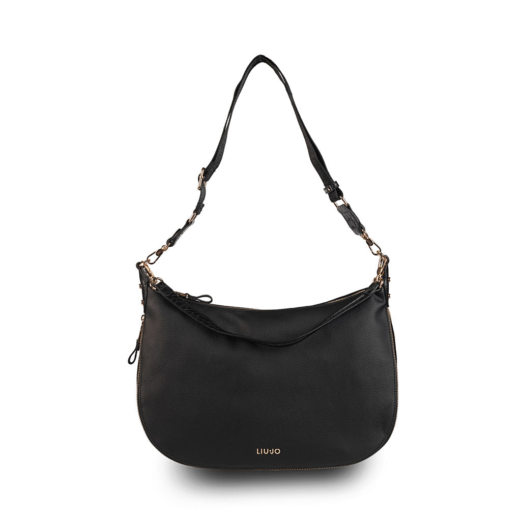 BORSA HOBO GRANDE LIU JO IN ECOPELLE - COL. NERO