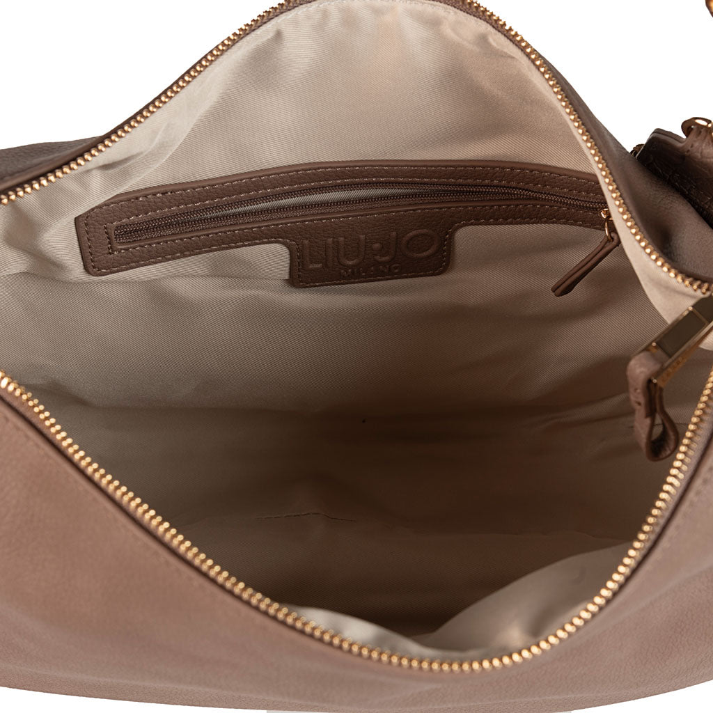 BORSA HOBO GRANDE LIU JO IN ECOPELLE - COL. MOCHA