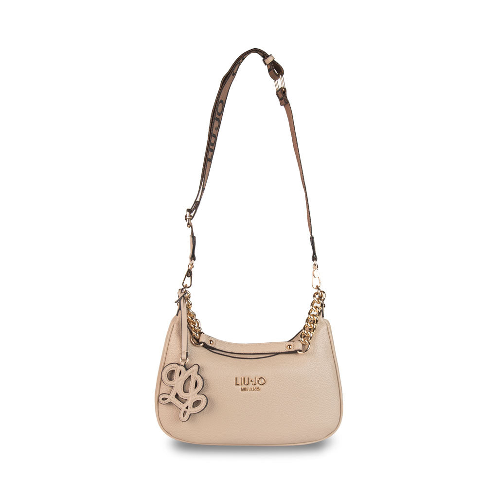 BORSETTA HOBO DONNA LIU JO IN ECOPELLE - COL. NEUTRO