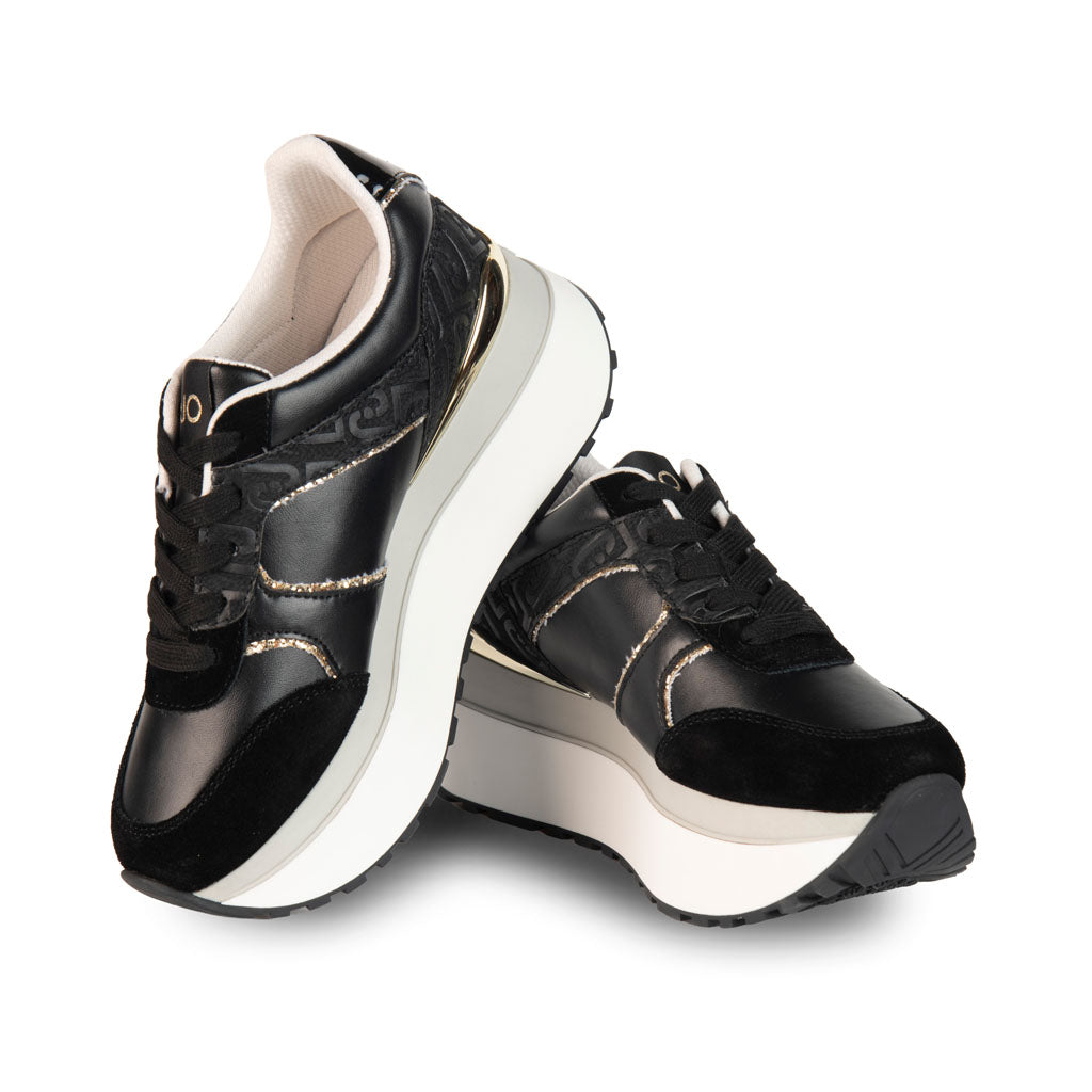 SNEAKERS DONNA LIU JO MAXI WONDER PLATFORM - COL. NERO