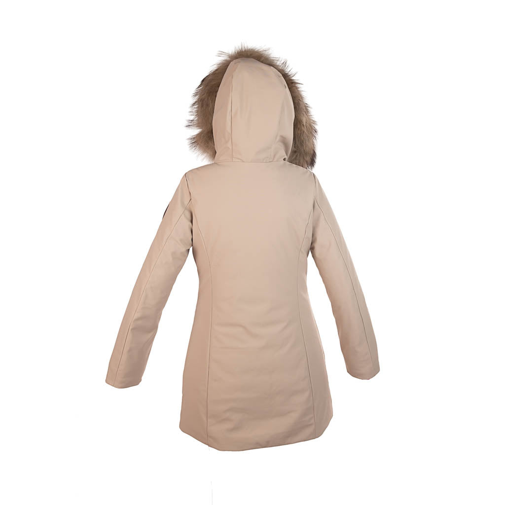PARKA LUNGO DONNA BOMBOOGIE IN SOFTSHELL ANTIVENTO MOD. "VIENNA" - Colori disponibili: 2