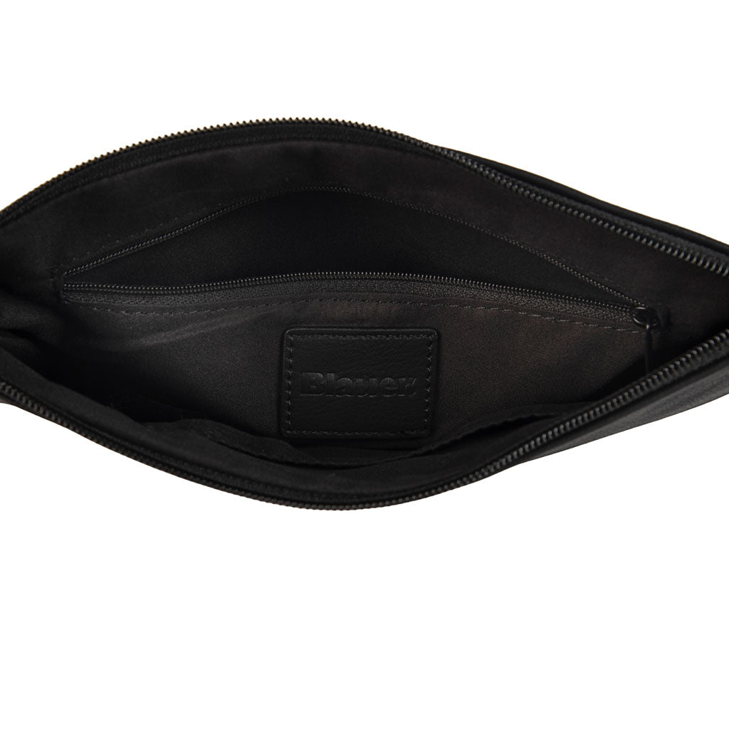 POCHETTE UOMO BLAUER IN ECOPELLE - COL. NERO