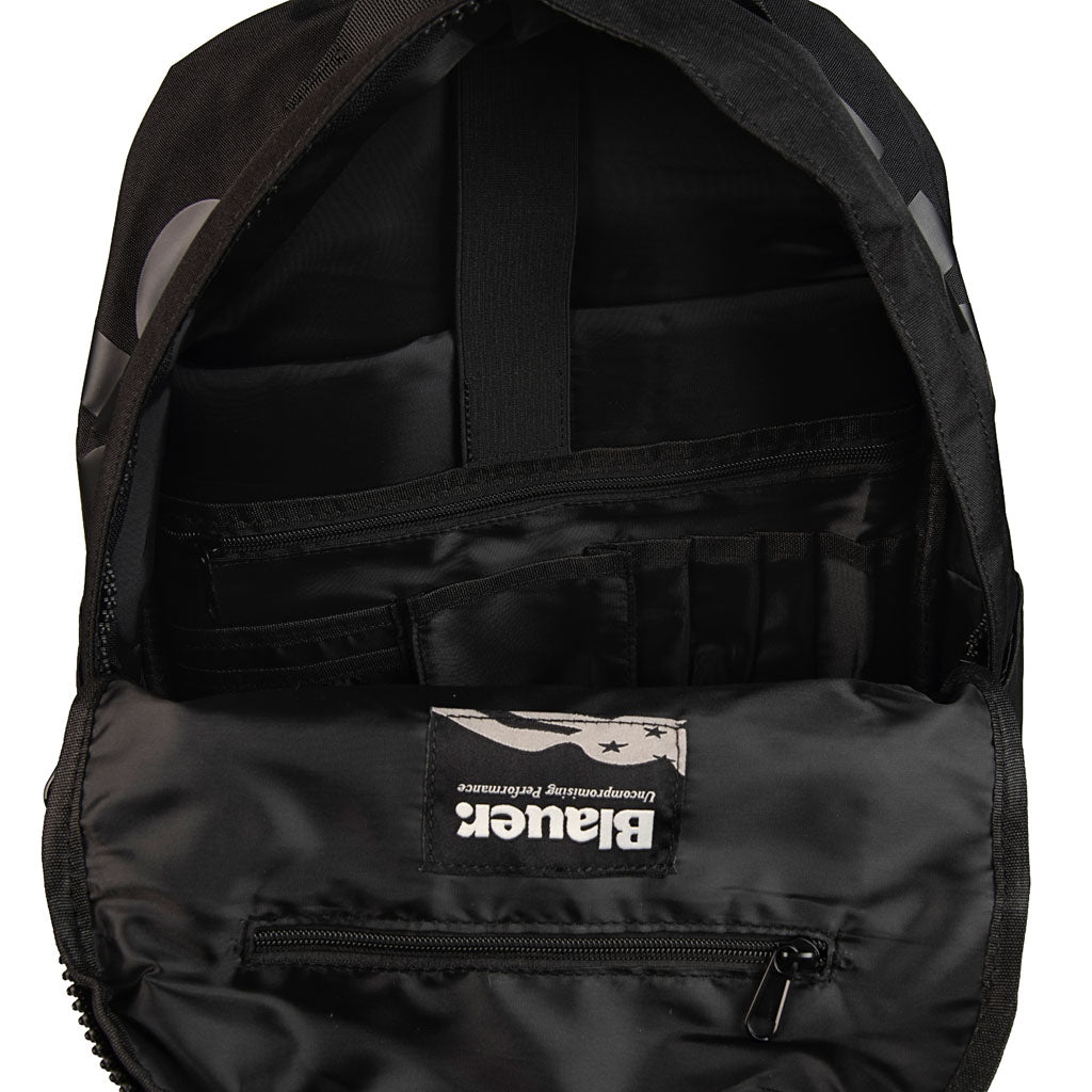 ZAINO UOMO BLAUER CON LOGO E TASCHE MULTIUSO - COL. NERO