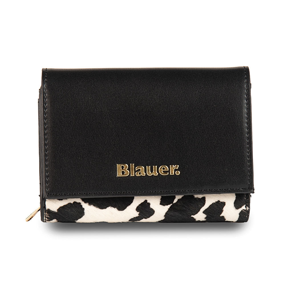 PORTAFOGLIO DONNA BLAUER CON FANTASIA ANIMALIER - COL. COW