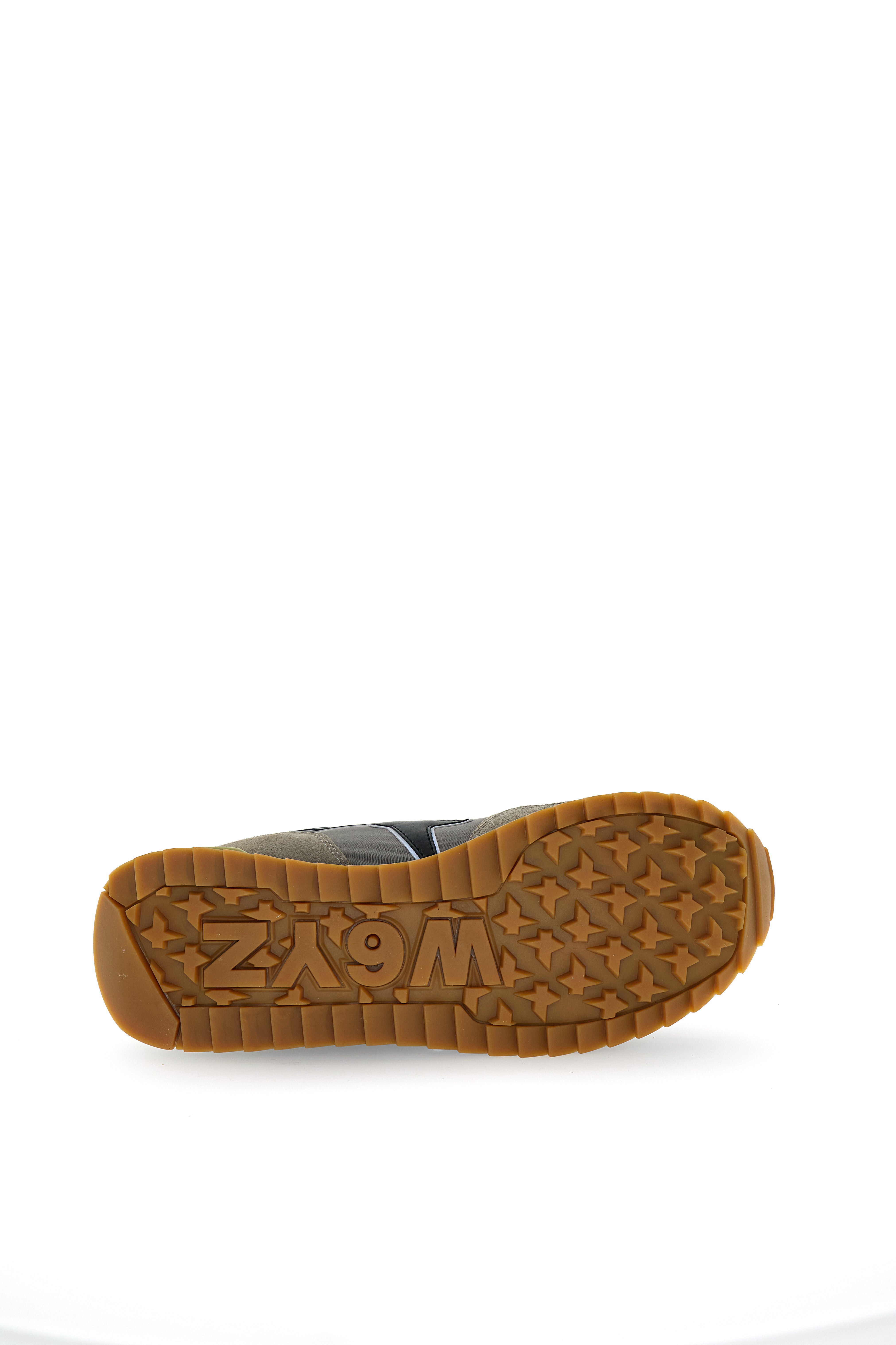 SNEAKERS UOMO W6YZ MOD. "YAK" - COL. TORTORA / NERO