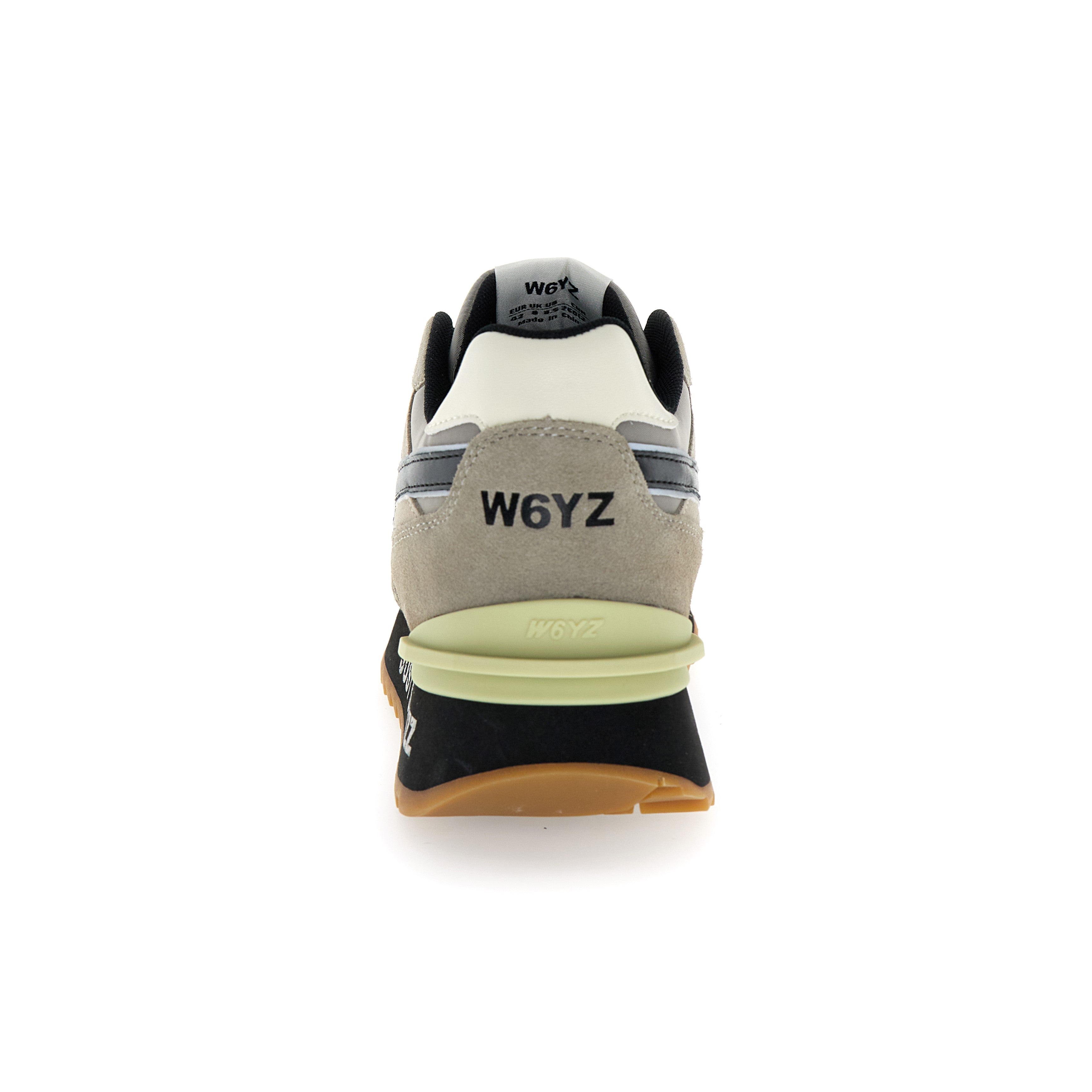 SNEAKERS UOMO W6YZ MOD. "YAK" - COL. TORTORA / NERO
