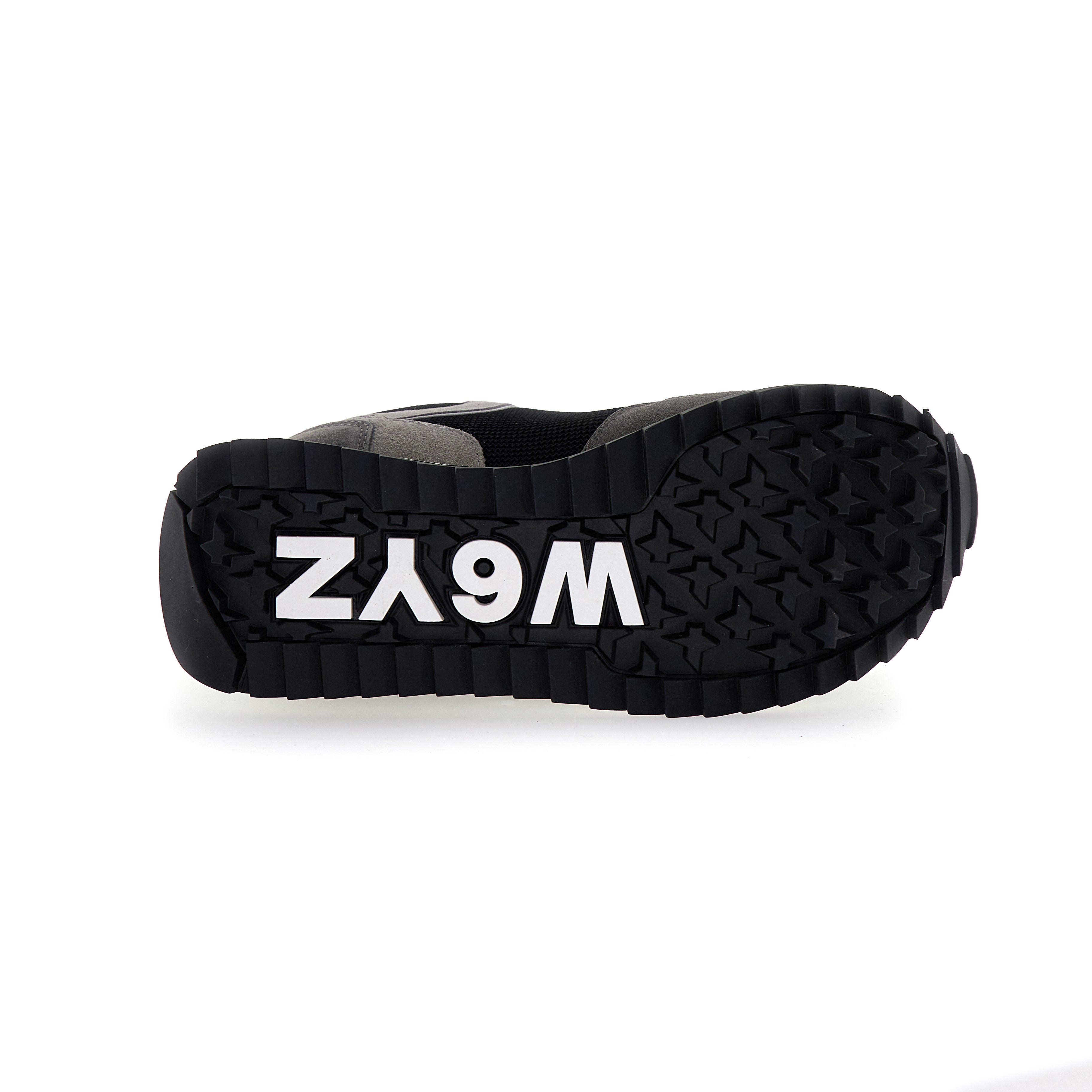 SNEAKERS DONNA W6YZ MOD. "DEVA" - COL. ANTRACITE / NERO