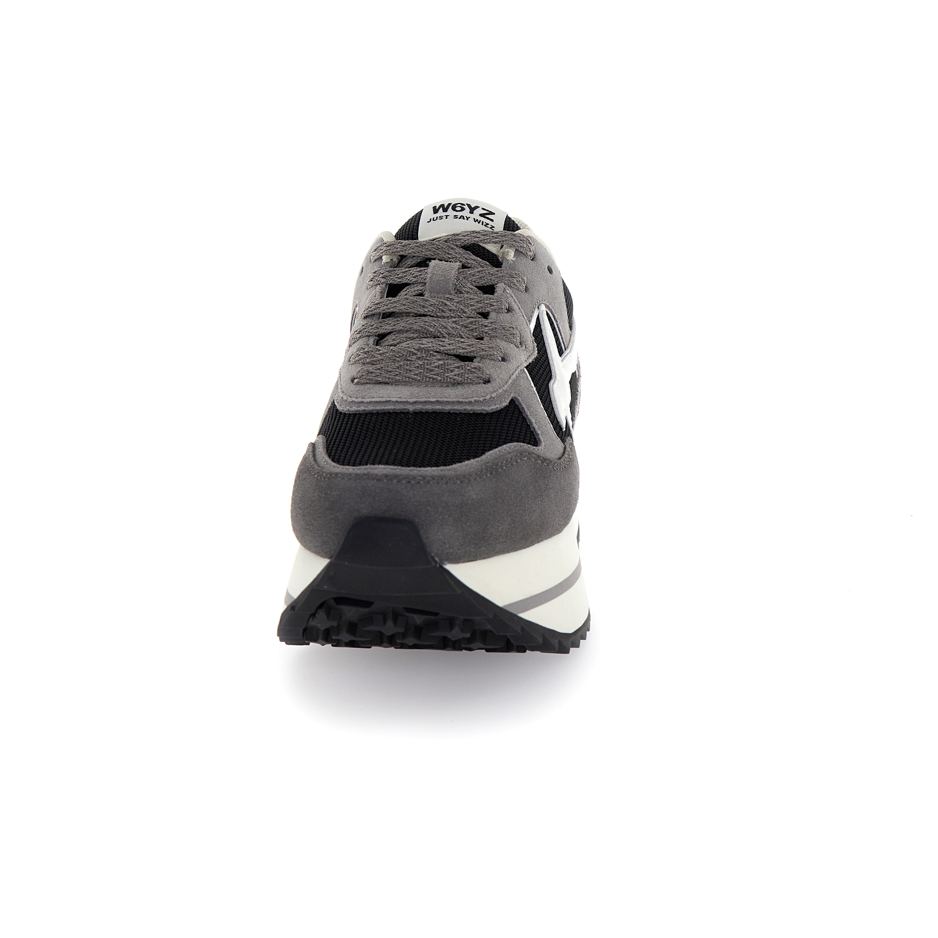 SNEAKERS DONNA W6YZ MOD. "DEVA" - COL. ANTRACITE / NERO