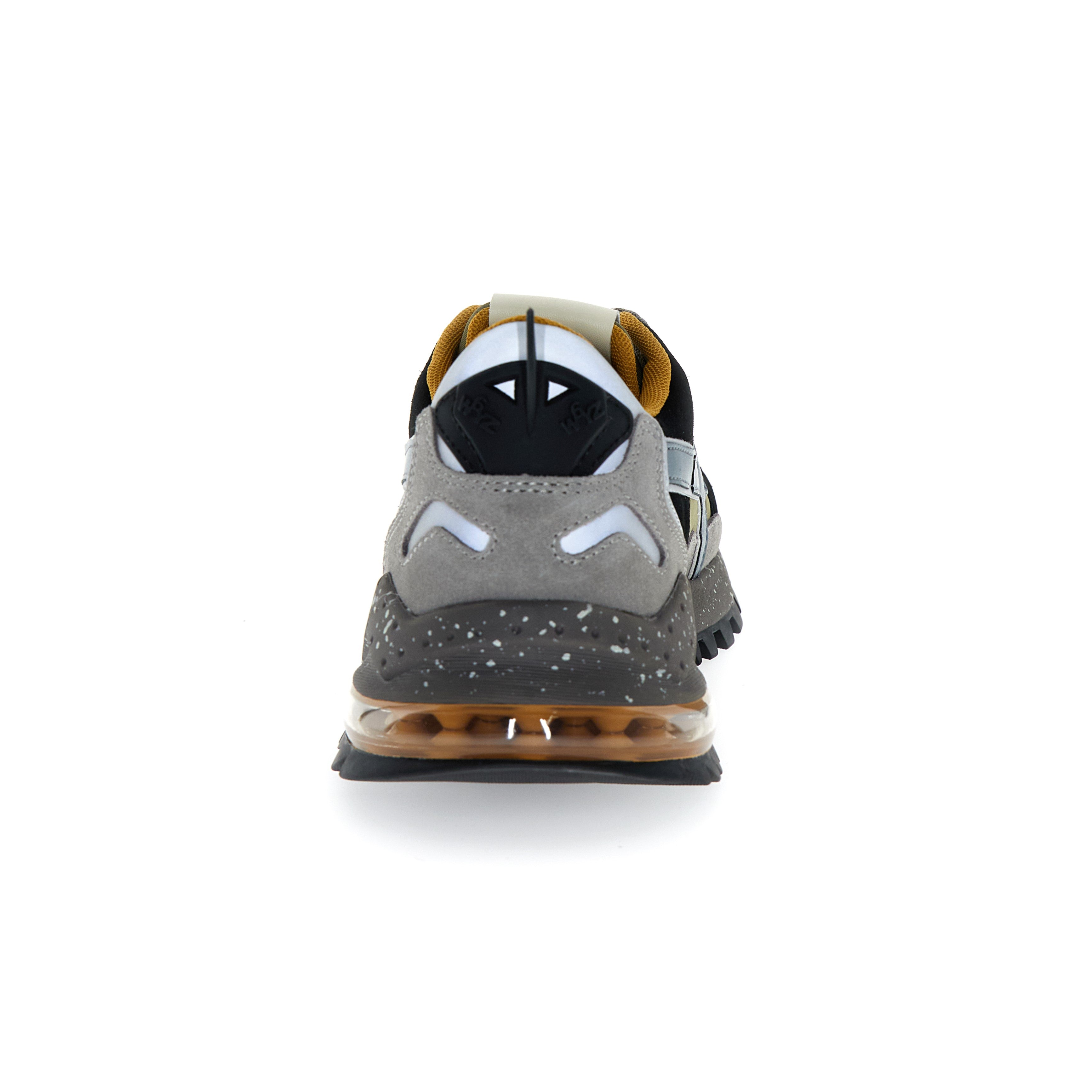 SNEAKERS UOMO W6YZ MOD. "BREEZE" - COL. GRIGIO / MILITARE