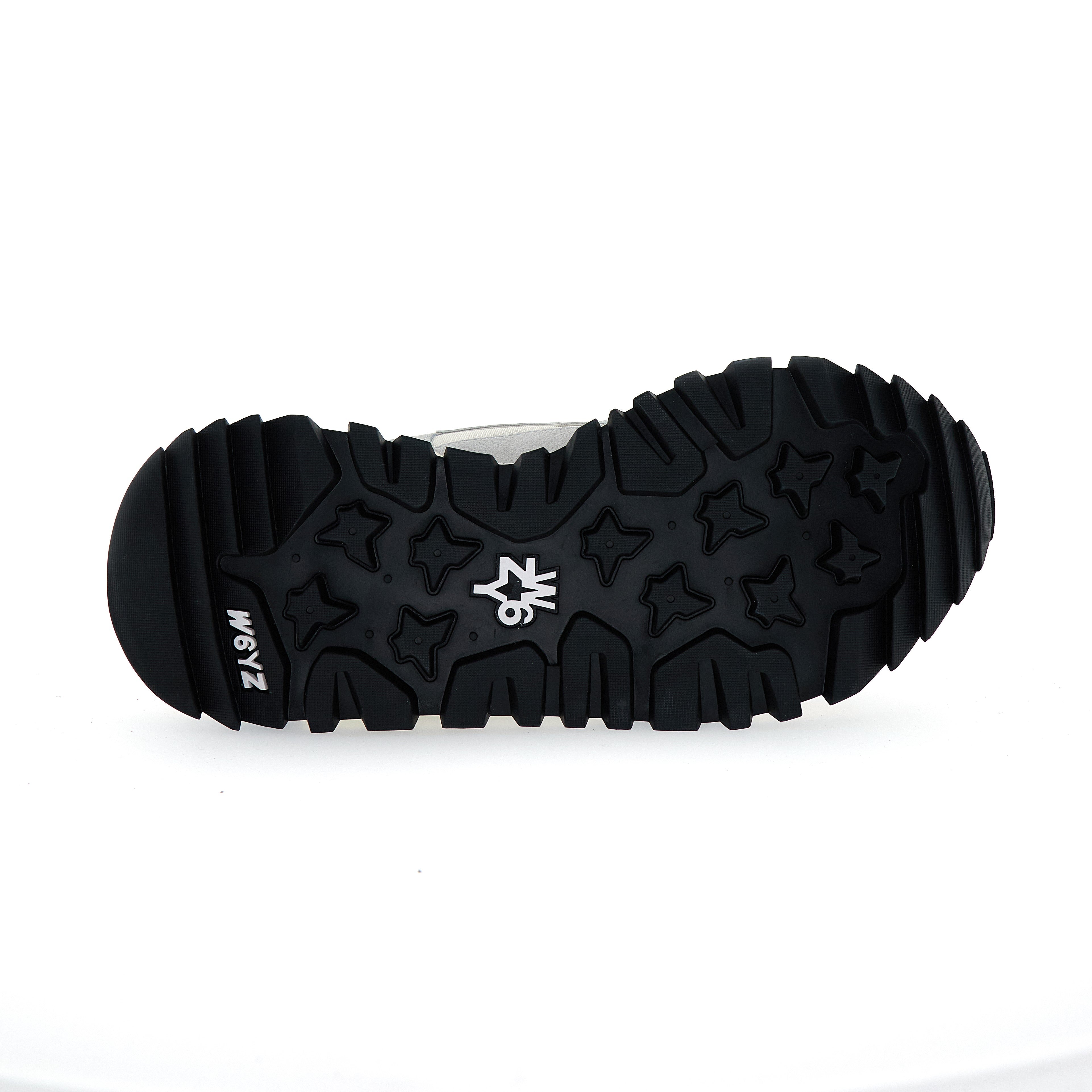 SNEAKERS UOMO W6YZ MOD. "BREEZE" - COL. CREMA / GRIGIO