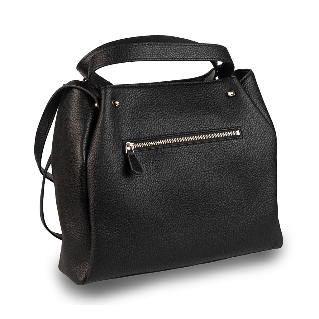 BORSA DONNA GUESS IN ECOPELLE CON POCHETTE - COL. NERO