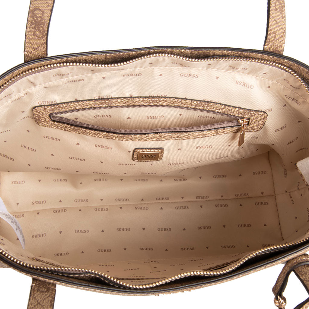 SHOPPER DONNA GUESS MOD. "BRENTON" IN ECOPELLE - COL. LATTE