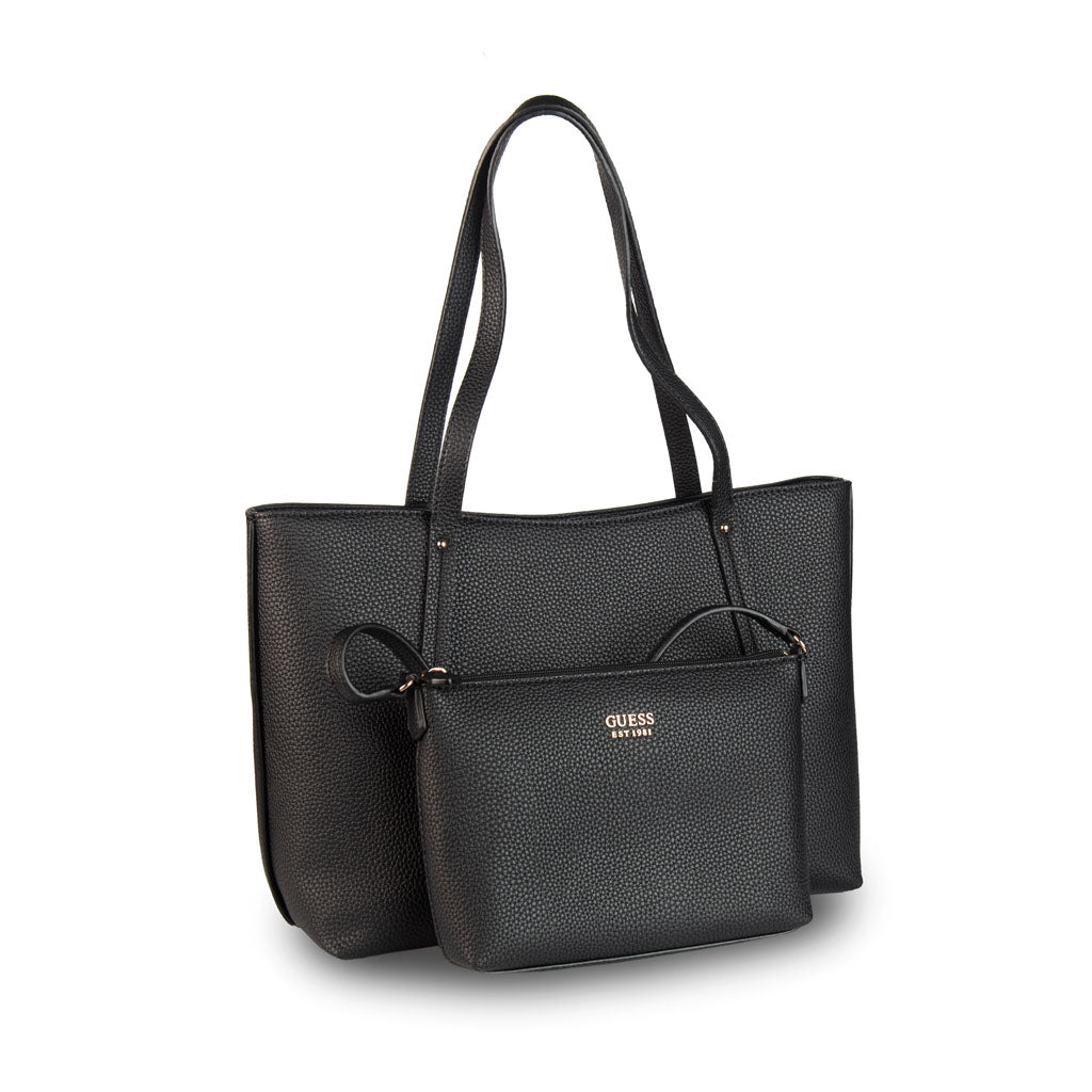 SHOPPER DONNA GUESS MOD. "BRENTON" IN ECOPELLE - COL. NERO