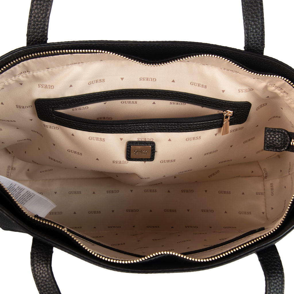 SHOPPER DONNA GUESS MOD. "BRENTON" IN ECOPELLE - COL. NERO