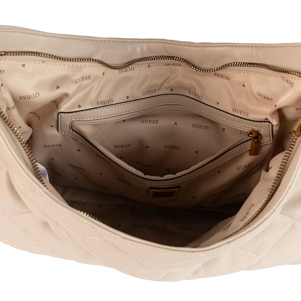 BORSA MEDIA DONNA MOD. "CAMDEN" IN ECOPELLE - COL. BONE
