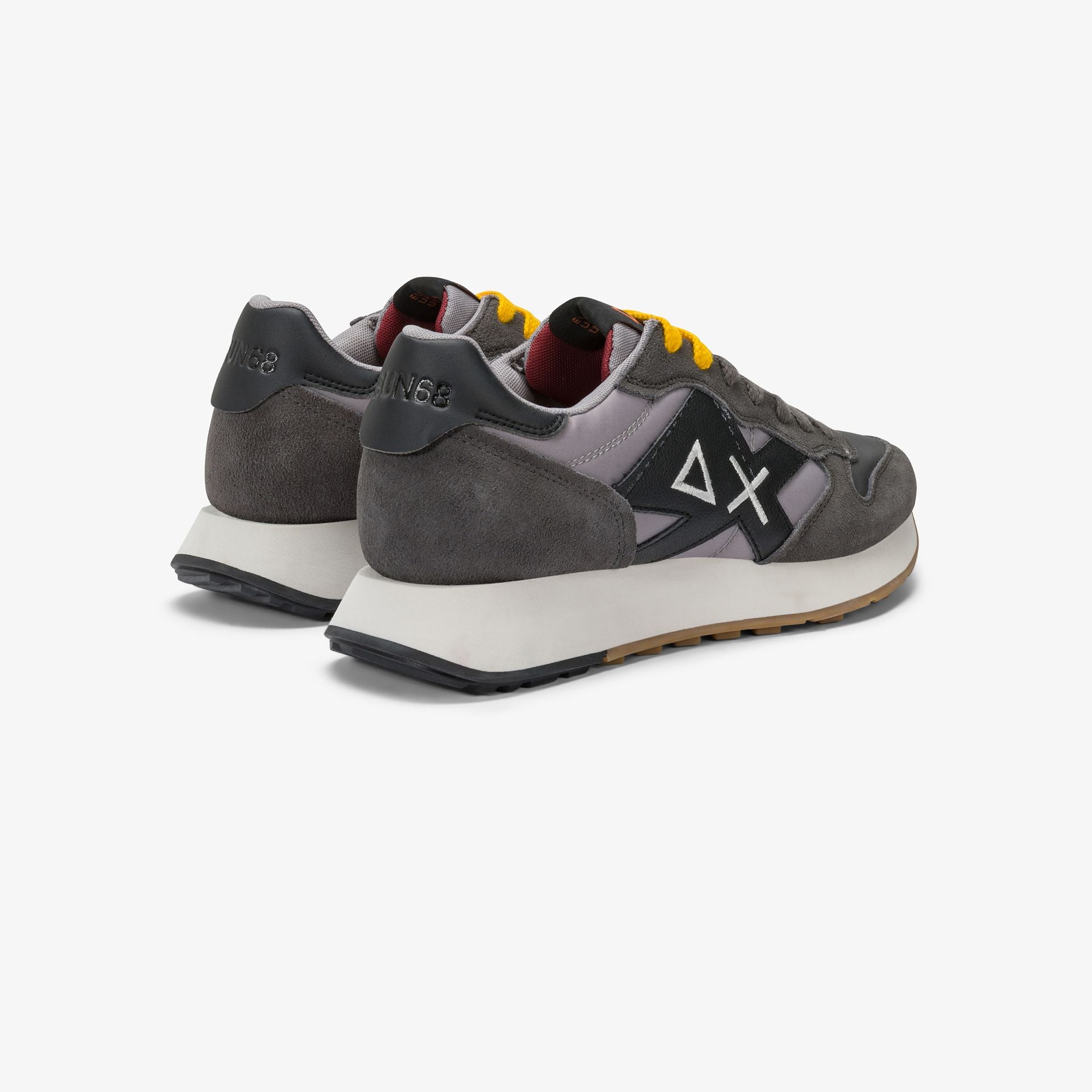 SNEAKERS UOMO SUN68 MOD. "JAKI" - COL. GRIGIO SCURO