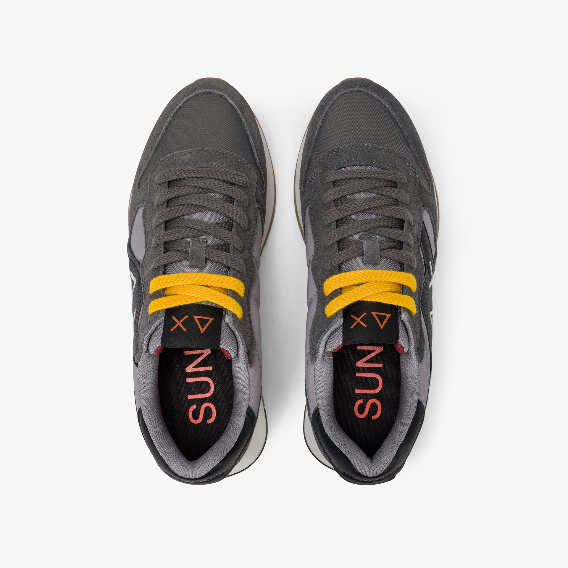 SNEAKERS UOMO SUN68 MOD. "JAKI" - COL. GRIGIO SCURO