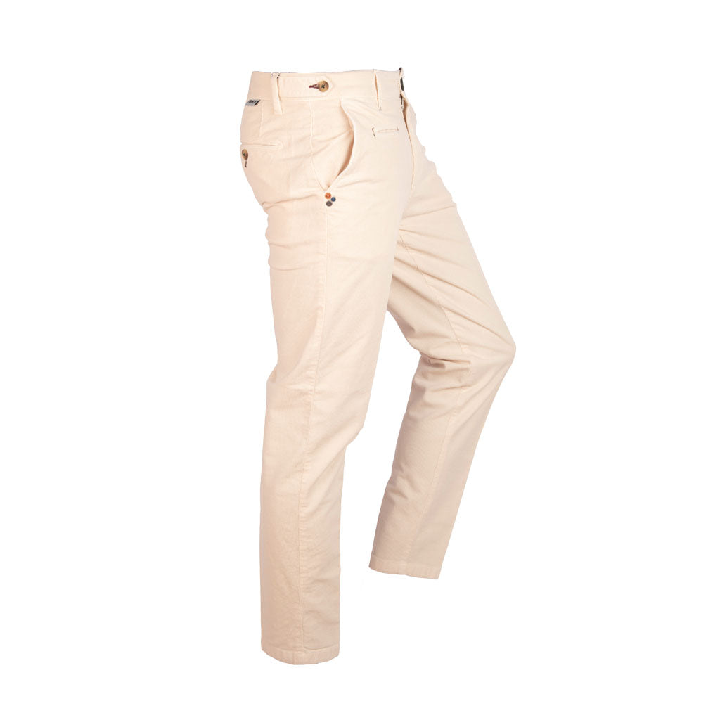PANTALONE UOMO BERNA SLIM FIT IN VELLUTO QUADRETTATO - Colori disponibili: 2