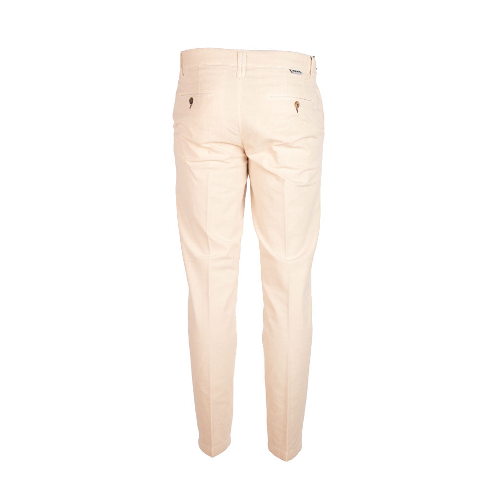 PANTALONE UOMO BERNA SLIM FIT IN VELLUTO QUADRETTATO - Colori disponibili: 2