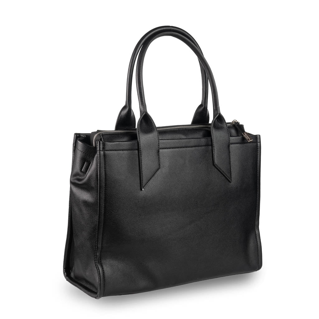 MAXI SHOPPER DONNA GAELLE IN ECOPELLE - COL. NERO