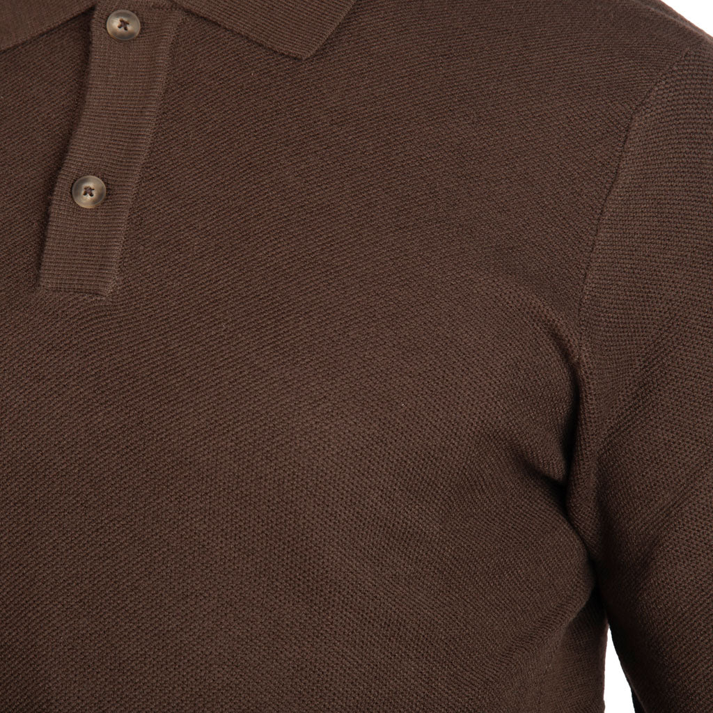 POLO UOMO SEINSE A MANICA LUNGA IN MISTO LANA - Colori disponibili: 2