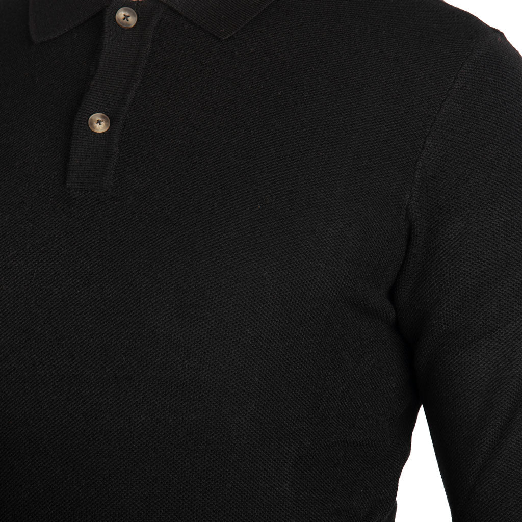 POLO UOMO SEINSE A MANICA LUNGA IN MISTO LANA - Colori disponibili: 2