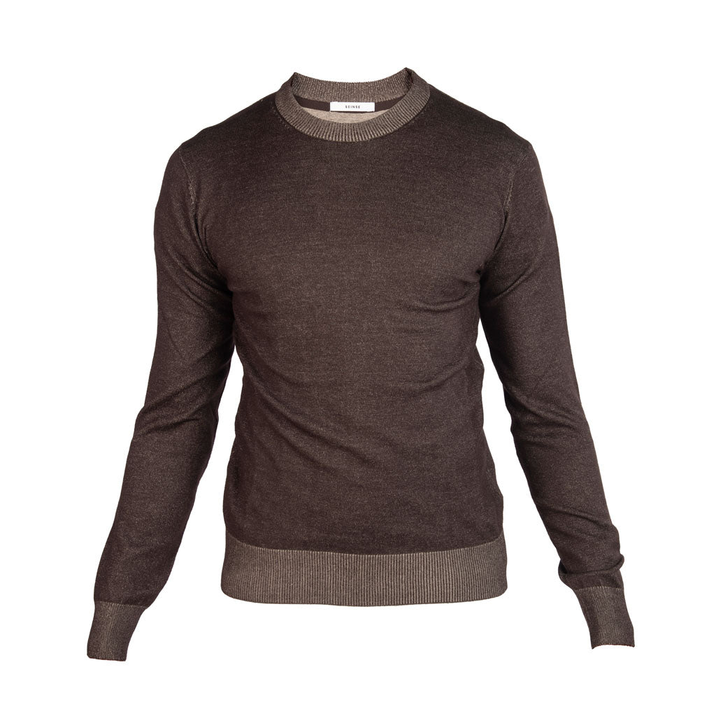 MAGLIA GIROCOLLO UOMO SENISE IN MISTO VISCOSA - Colori disponibili: 2