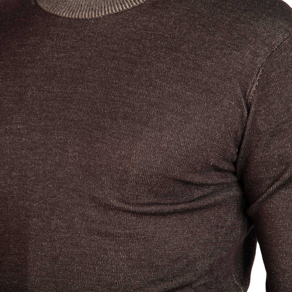 MAGLIA GIROCOLLO UOMO SENISE IN MISTO VISCOSA - Colori disponibili: 2