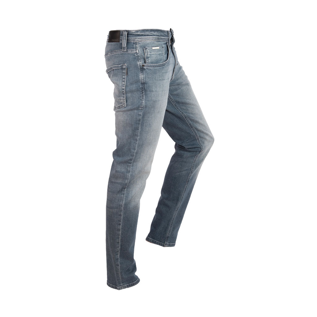 JEANS UOMO ANTONY MORATO MOD. "KURT" COMFORT TAPERED FIT - COL. DENIM BLU MALAGA