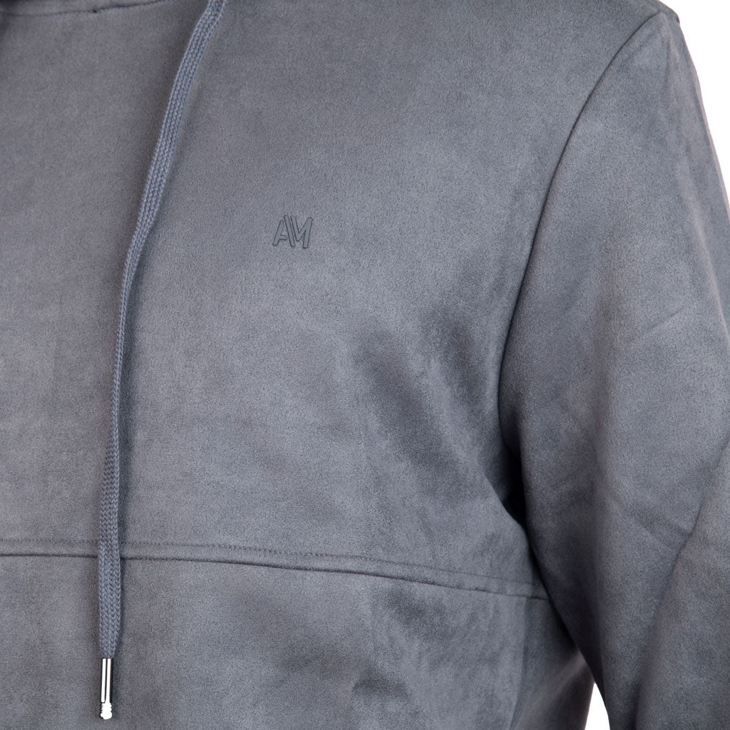 FELPA UOMO ANTONY MORATO CON CAPPUCCIO RELAXED FIT IN TESSUTO SCAMOSCIATO - Colori disponibili: 2