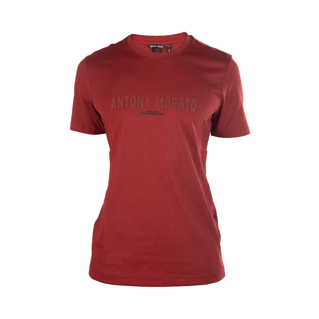 T-SHIRT ANTONY MORATO REGULAR FIT IN JERSEY DI COTONE CON LOGO - Colori disponibili: 2