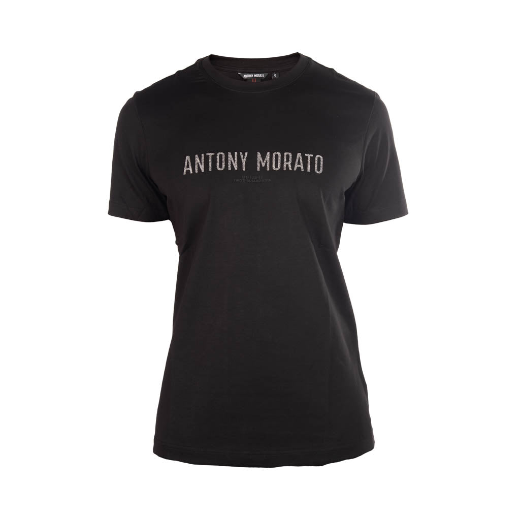 T-SHIRT ANTONY MORATO REGULAR FIT IN JERSEY DI COTONE CON LOGO - Colori disponibili: 2