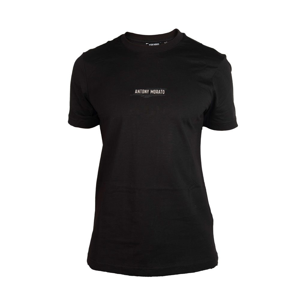 T-SHIRT UOMO ANTONY MORATO REGULAR FIT IN JERSEY DI COTONE CON STAMPA TIGRE POSTERIORE - COL. NERO
