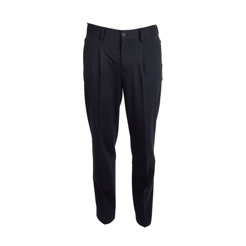 PANTALONE UOMO SEINSE GESSATO - COL. BLU NAVY