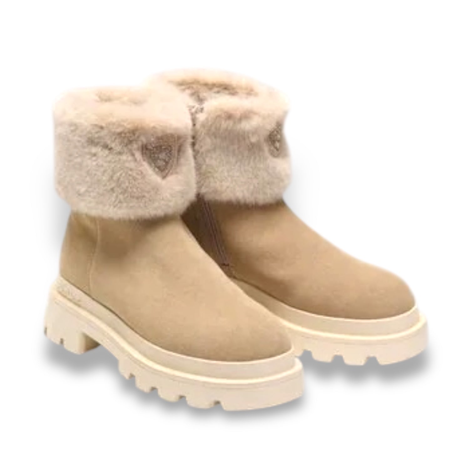 STIVALETTI DA DONNA MOD. "KIMMEL" - COL. BEIGE